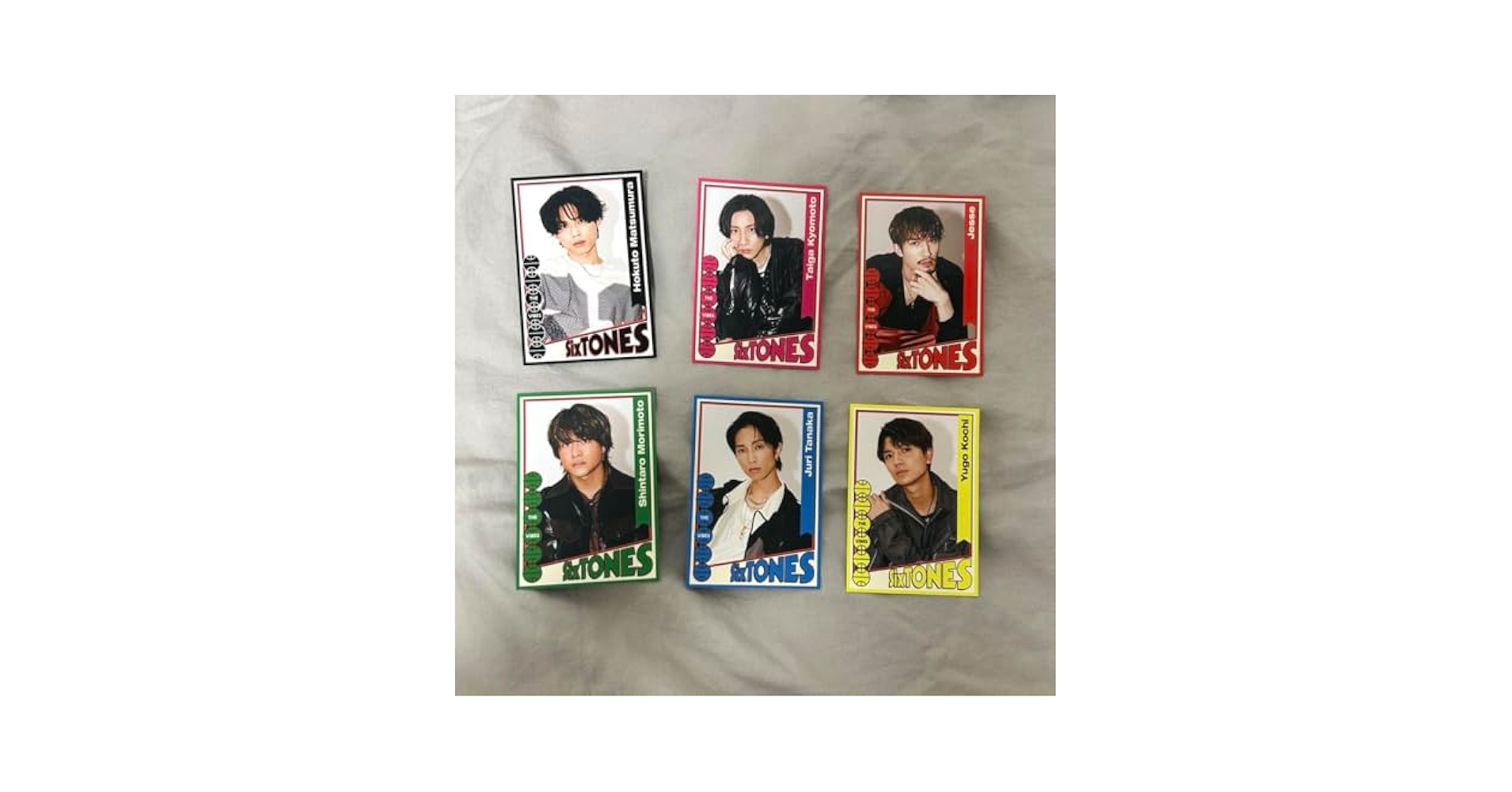 Amazon.co.jp: SixTONES THE VIBES 特典オリジナルフォトカード